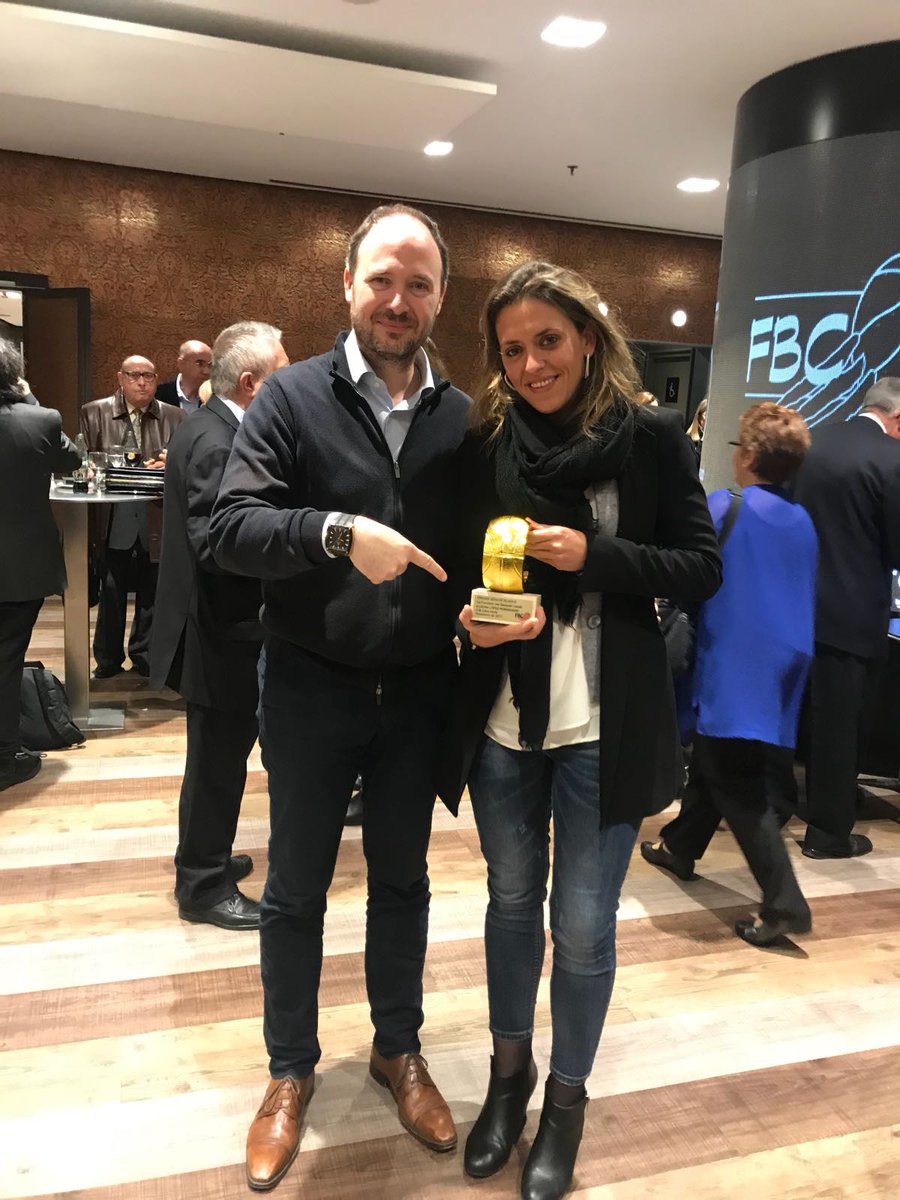 Laura López, premi "Sènior" FCBQ