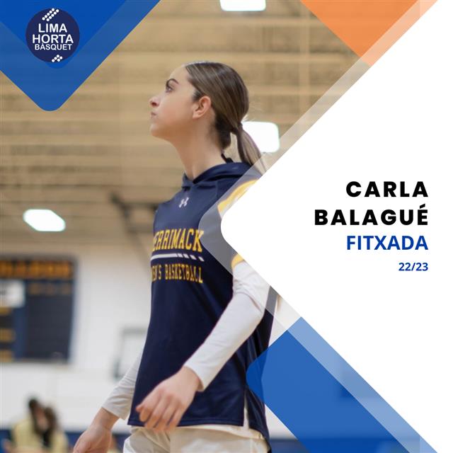 Carla Balagué, gran novetat 22/23