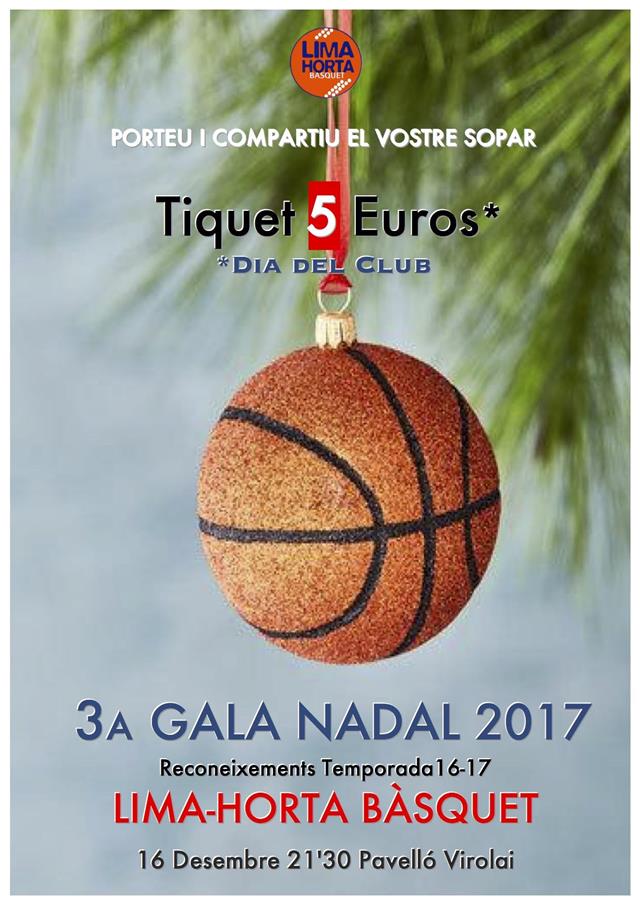3a Gala Lima-Horta Bàsquet