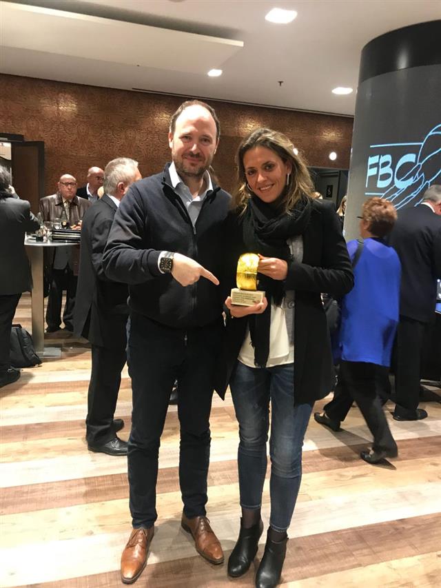 Laura López, premi "Sènior" FCBQ