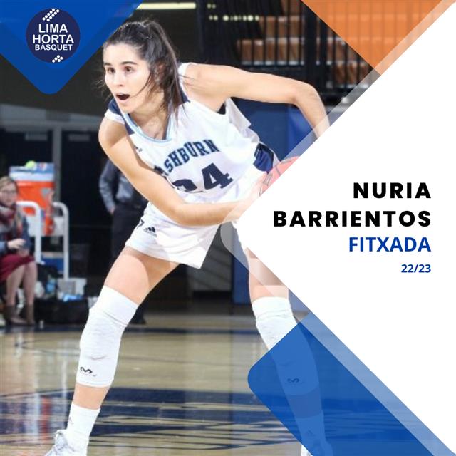 Nuria Barrientos, incorporació de primera