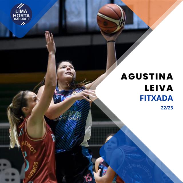 Agustina Leiva, reforç molt important