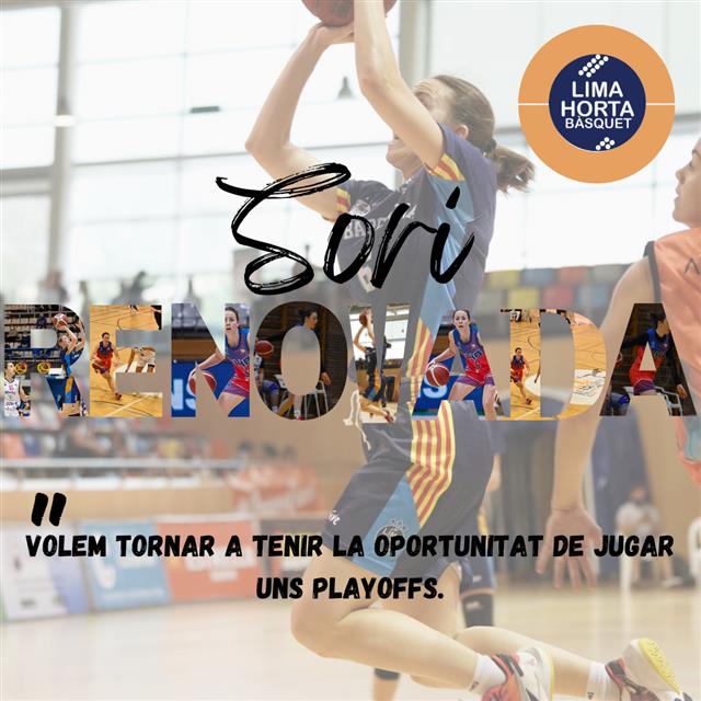 Renovació Cristina Soriano 22/23