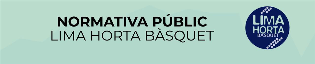 NORMATIVA PÚBLIC LIMA-HORTA